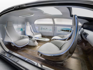 Illustration for article titled The New Mercedes Self-Driving Car Concept Is Packed Full of Future